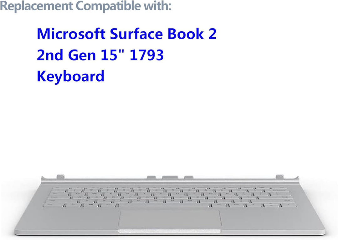 Duotipa Ersatzakku Batterie G3HTA041H G3HTA040H Kompatibel mit Microsoft Surface Book 2 15" 1793 Akk
