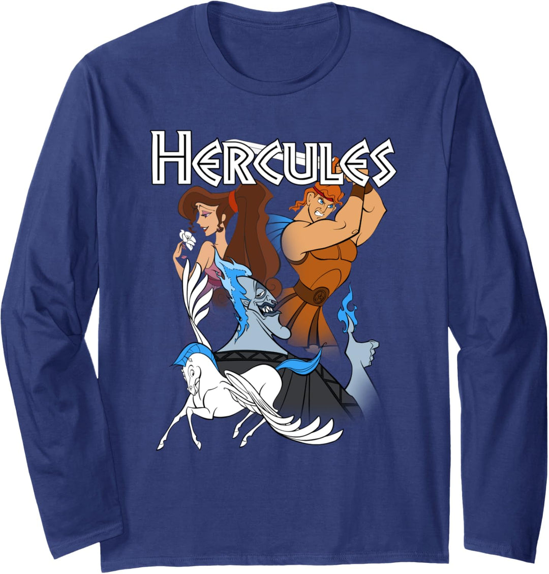Disney Hercules Group Shot Langarmshirt