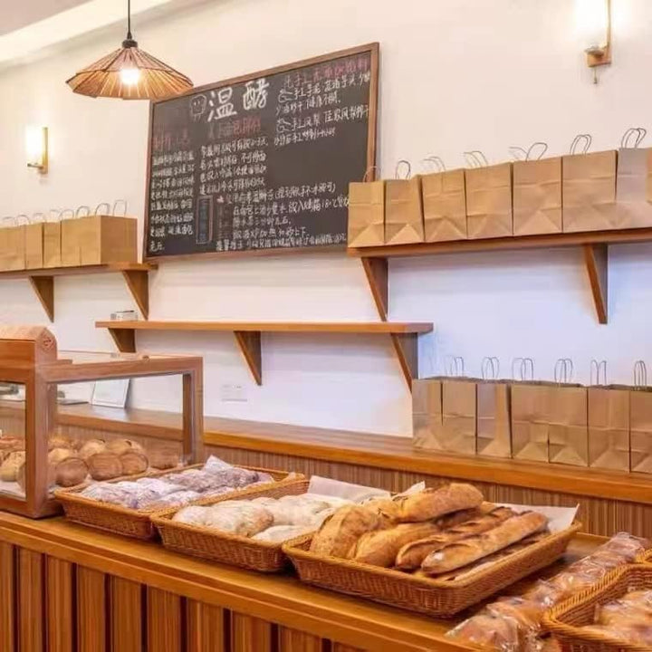 2 Packungen 15,7 Zoll Brotkörbe zum Servieren,Rechteckige Körbe zur Aufbewahrung,Weidenkörbe (Grosse