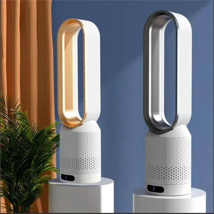 Säulenventilator, ohne Flügel, mit Fernbedienung, Höhe 58 cm, mit 8 Geschwindigkeitsstufen, Oszillat
