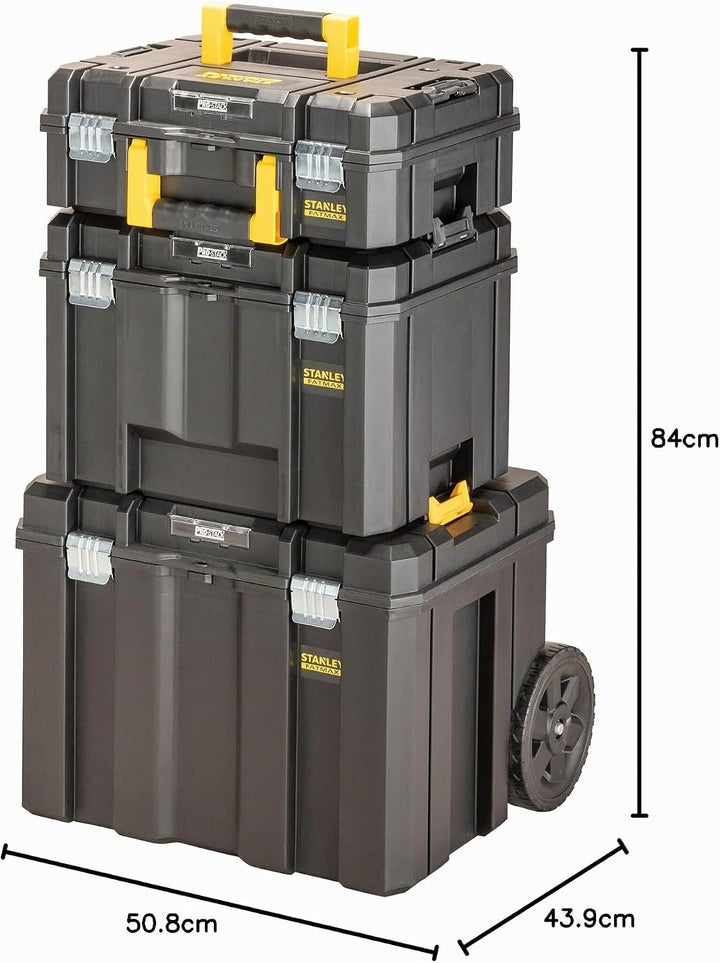 Stanley Torre PRO-STACK 3 piezas: FMST1-71966 (sin espuma) + FMST1-71971 + FMST1-75753
