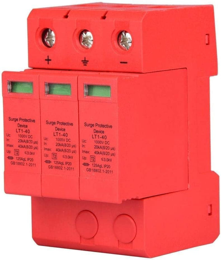3P 3,0KV DC-Überspannungsschutz-Ableitergerät für Blitzschutz (2pcs 3p40ka) 2pcs 3P 40kA, 2pcs 3P 40
