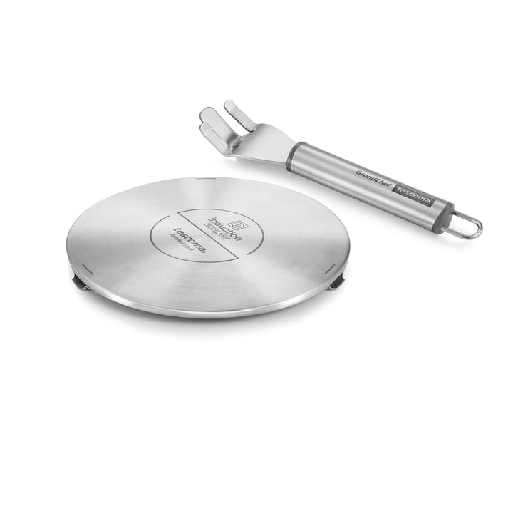 Tescoma GrandCHEF Induktions-Adapter, Edelstahl (17cm) 17 cm, 17 cm