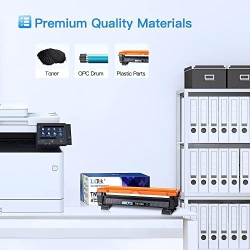 LxTek TN1050 TN 1050 Toner Kompatibel für Brother TN-1050 TN1050 für DCP-1510 DCP-1612W DCP-1610W DC