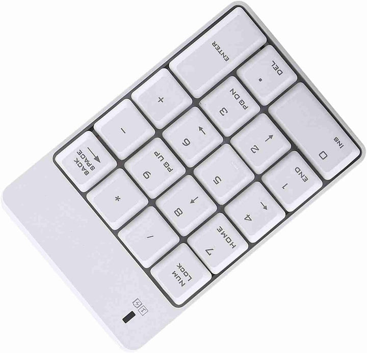 Wireless USB Numpad, 2,4 GHz -Nummer Tastatur -Kompakt -Design für Notebook -Benutzer, Kompatibel mi