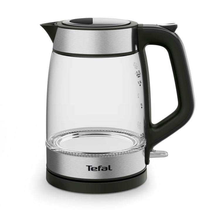 Tefal KI6058 Glas Wasserkocher Wasserkocher Messstreifen 1,7 Liter Fassungsvermögen Leicht zu reinig