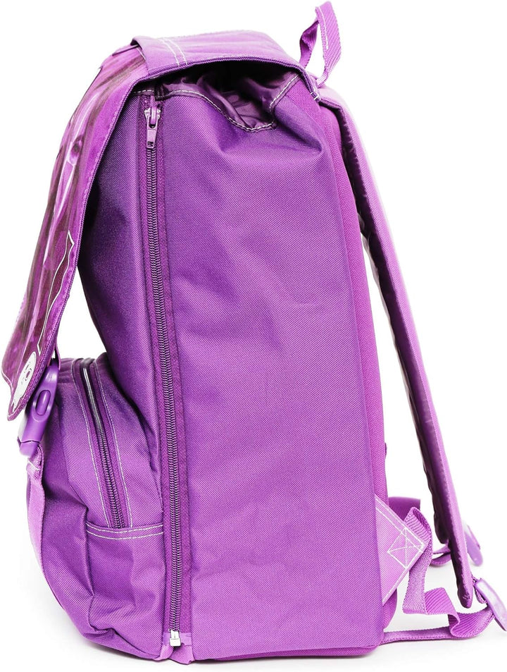 Chica Vampiro Schulrucksack, erweiterbar, Medium, mit doppeltem Innenfach, für Kinder, Polyester, Vi