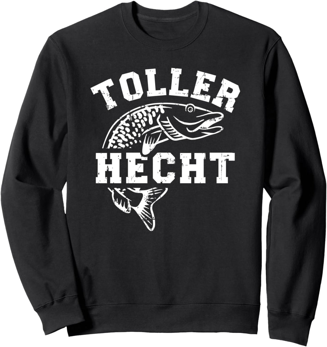 Angeln Toller Hecht Sweatshirt