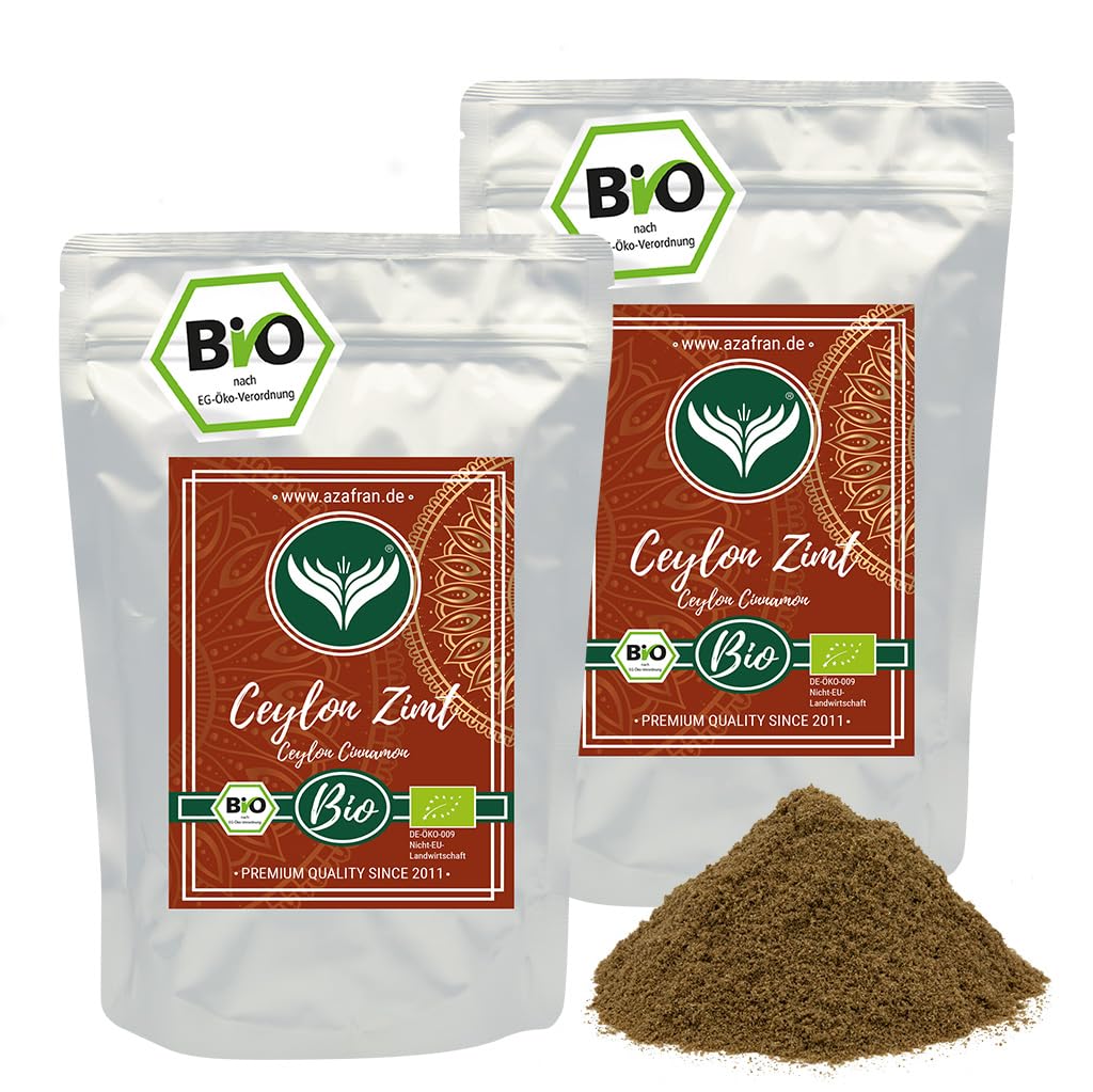 Azafran BIO Ceylon Zimt gemahlen Zimtpulver 1kg