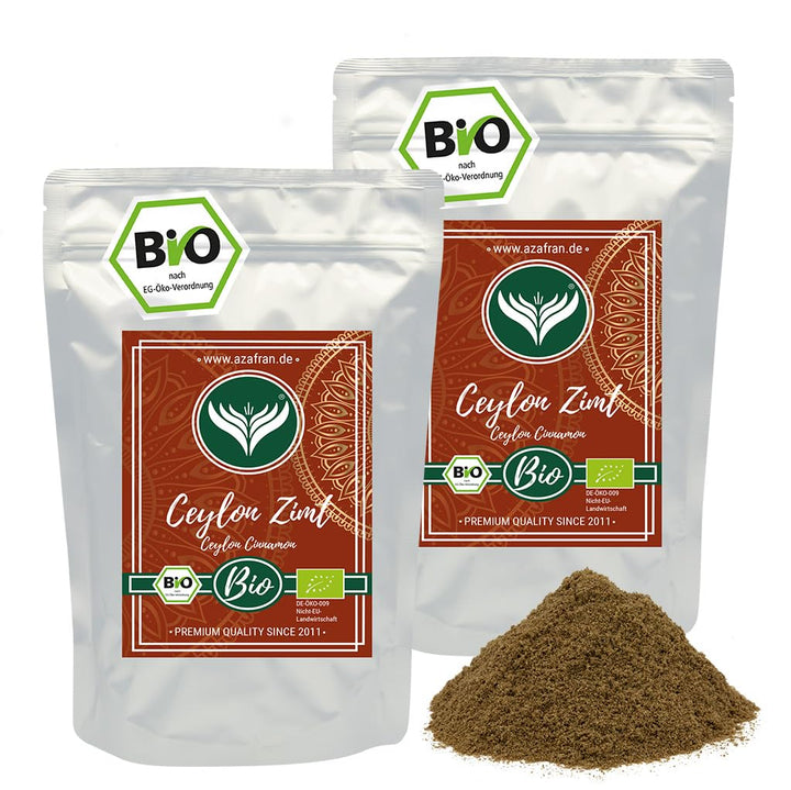Azafran BIO Ceylon Zimt gemahlen Zimtpulver 1kg