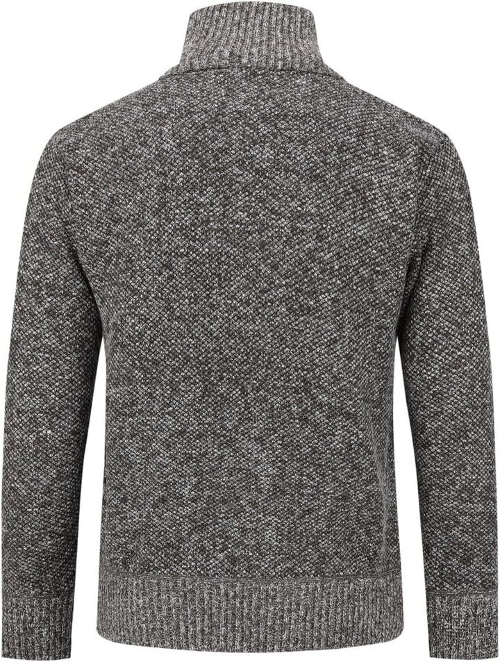 Herren Strickjacke Festival Cardigan Warm Trachtenjacke Mode Schlichter Pullover Langarm Sweatjacke