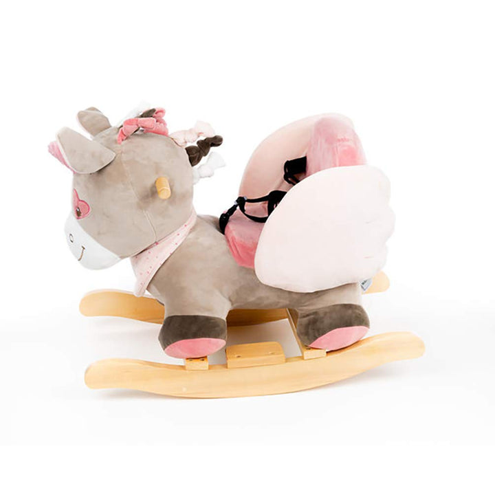 Nattou Schaukeltier ab 1 Jahr mit Gurt, Mädchen, rosa - Jade der Einhorn Einhorn Jade, Einhorn Jade