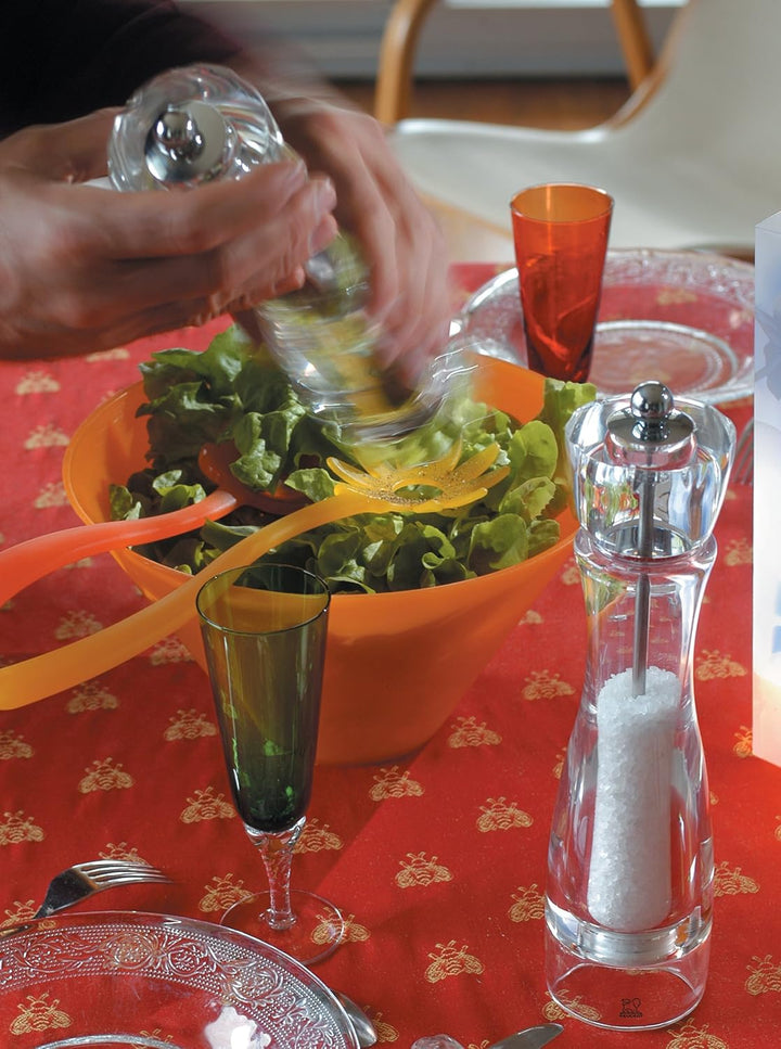 Peugeot 18245 Vittel Pfeffermühle Acryl, 5,9 x 5,9 x 23 cm, transparent Pfeffermühle 23 cm, Pfefferm