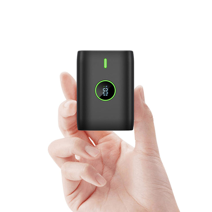 Power Bank 10000 mah,22.5W powerbank klein Aber stark mit led-anzeige,12v Ausgang,Mini powerbank Ext
