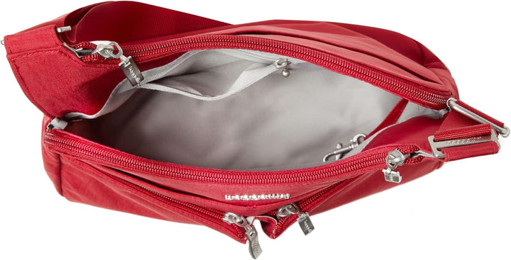 Baggallini Damen Cross-Over-Umhängetasche Apfel, Apfel