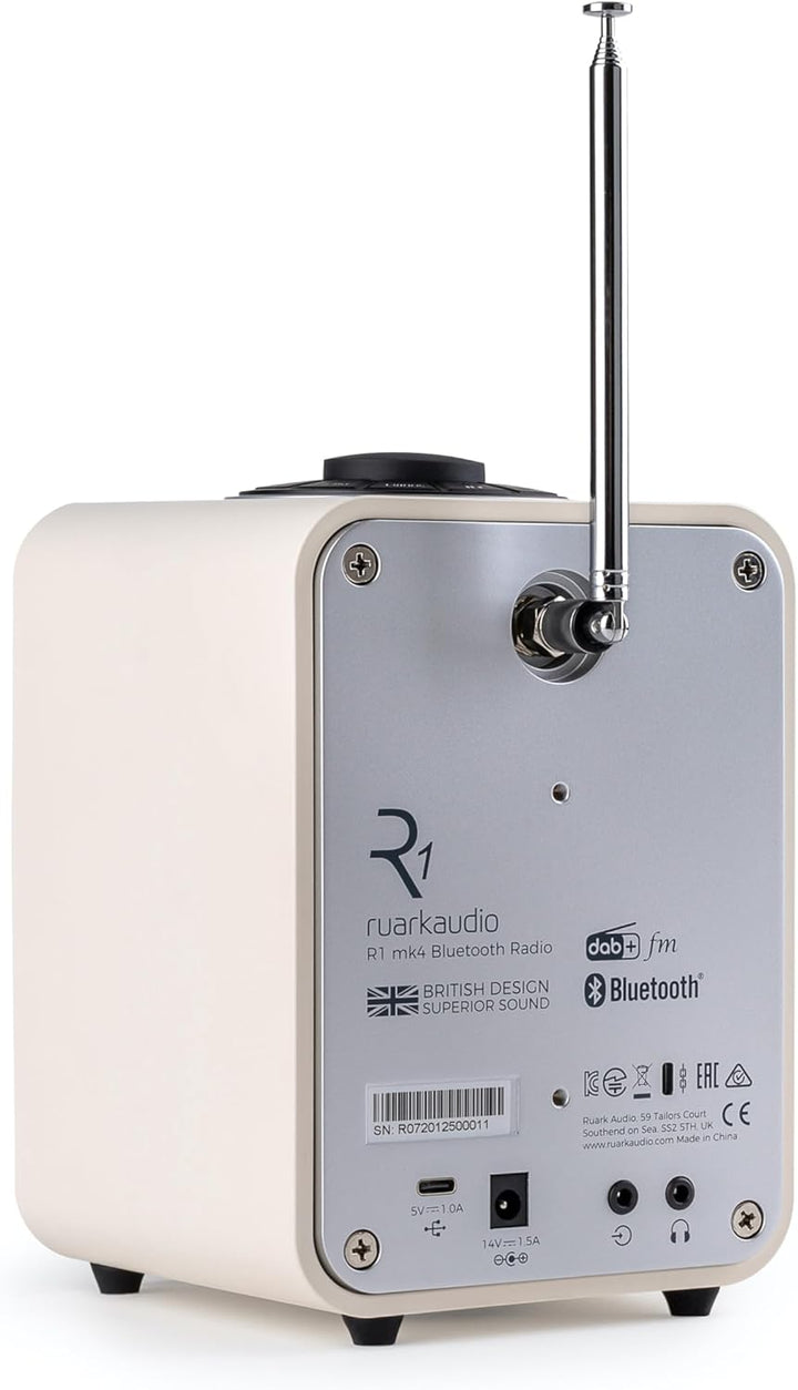 Ruark Audio R1 MK4 Bluetooth DAB FM Radio (Light Cream)*