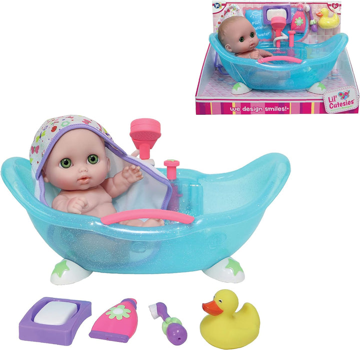 JC TOYS 16990 Babypuppe, pink, lila Niedlichen, Niedlichen