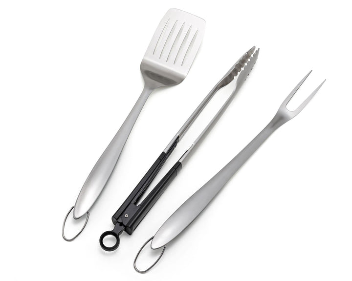 Edelstahl Grillbesteck-Set