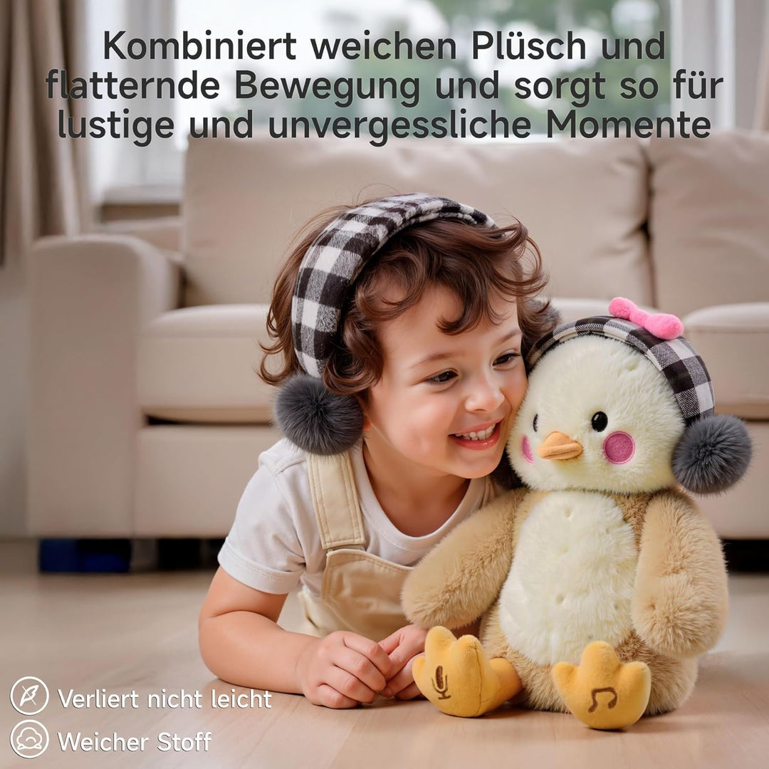 TUMAMA KIDS Sprechende Singende Elefanten und Küken Spielzeug Kinder, Interaktives Kopie Plüschtier