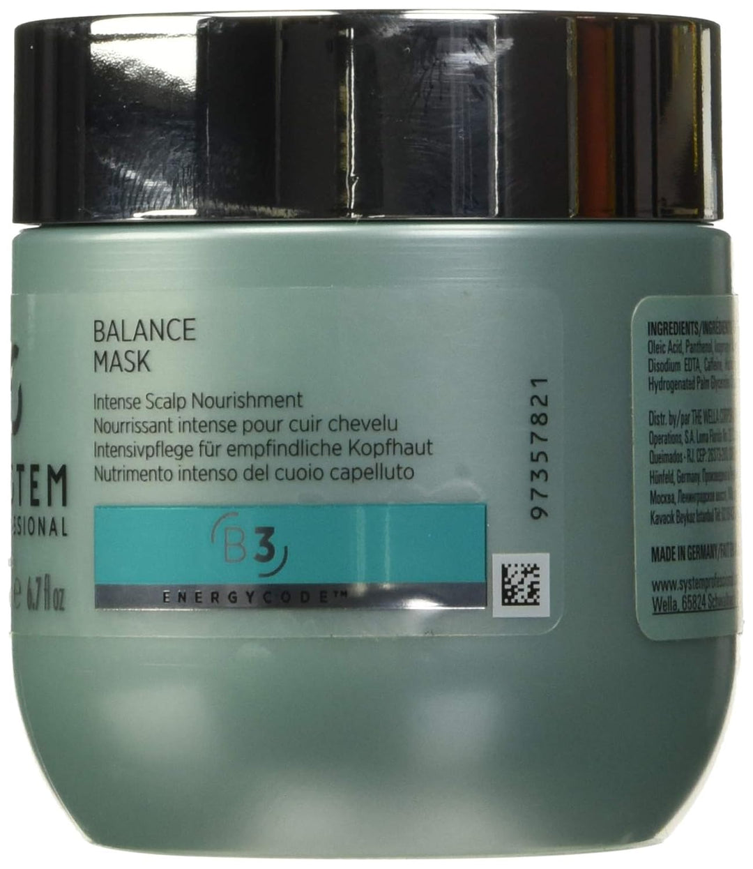 System Professional Energy Code Derma Balance Mask B3 200 ml