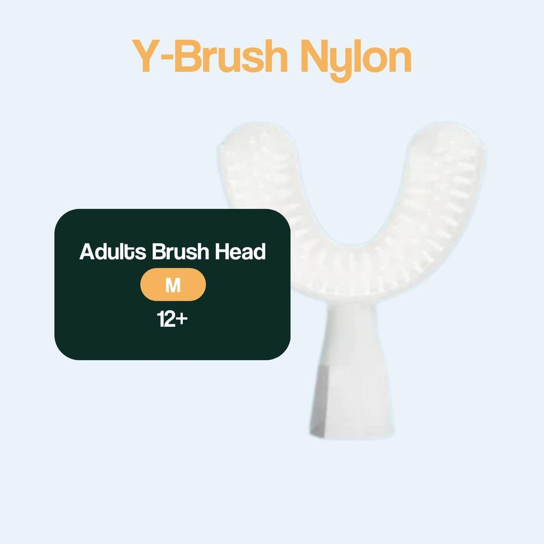 Y-Brush - Zahnbürstenkopf - Y-Bürste - Flexibel - 6 Monate Nutzung - Erwachsene S - Enfant (4 - 12 a