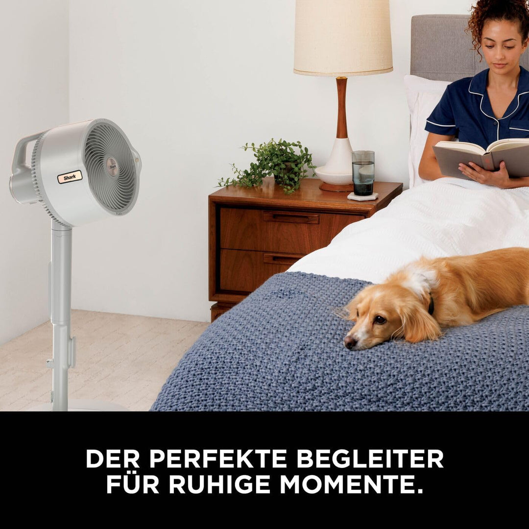Shark FlexBreeze Pro Mist Akku-Ventilator für innen und aussen mit Sprühsystem, tragbarer Sprühtank,