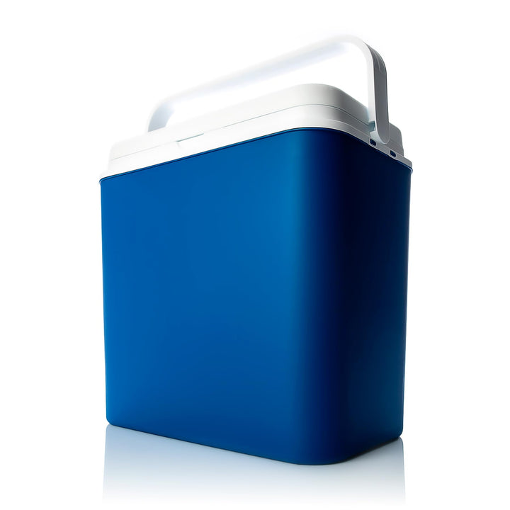 BigDean Kühlbox 24L / 10L / als Set - Thermobox aus Kunststoff - mit/ohne Kühlakkus - Outdoor Kühlta