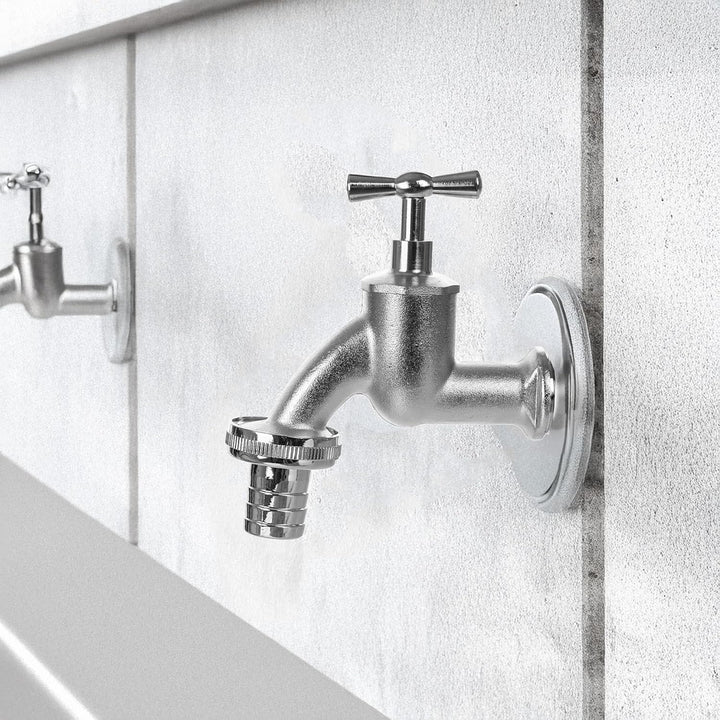 KADAX Wasserhahn für Regenwassertank, Aussenhahn aus Metall mit 3/4 Zoll Gewinde für Garten, wetterf