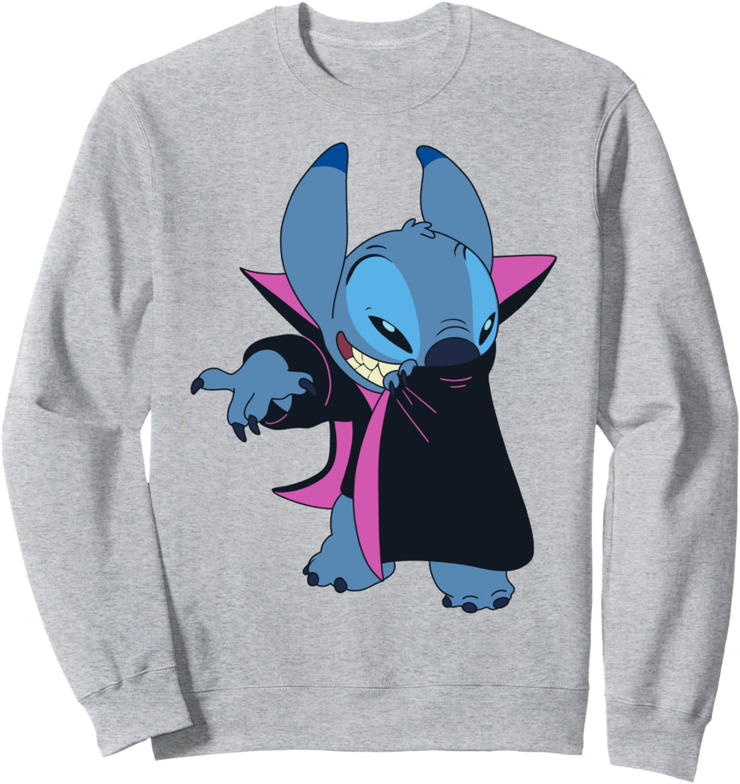 Disney Lilo & Stitch Halloween Stitch Vampire Costume Sweatshirt