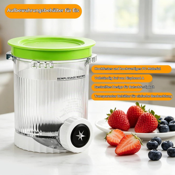 4 Stück für Ninja Creami Behälter, Behälter Kompatibel für Ninja Swirl by CREAMi, Zubehör für Modell