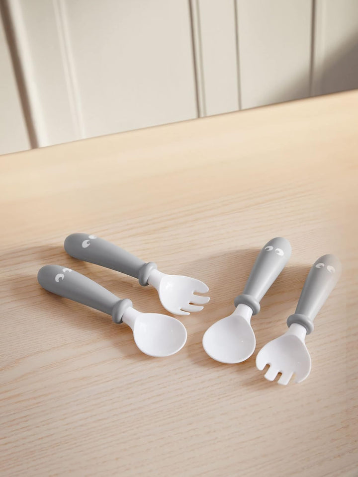 BabyBjörn Küchenset für Kinder, 5 Teile, Grau, Grau