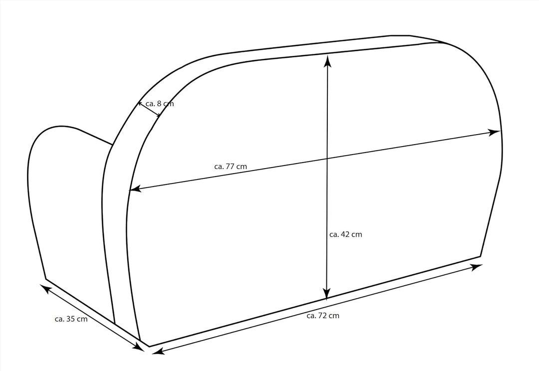 Delsit Kindersofa zum Ausklappen - Kinder Sofa mit Schaumstofffüllung - Sofa Kinder mit Abnehmbarem