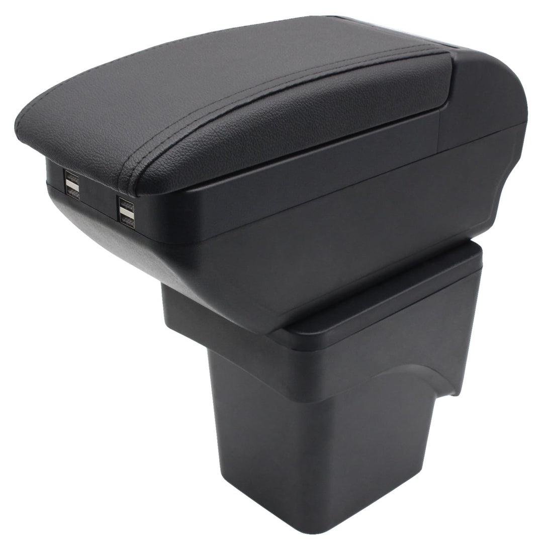 Doppelschicht Armlehne Box Für Ford Focus 2 Mk2 2005-2011 Mittelkonsole Aufbewahrungsbox mit 4 USB P