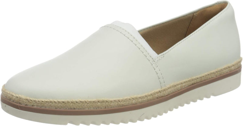 Clarks Damen Serena Paige Flacher Slipper 39 EU Weiss, 39 EU Weiss