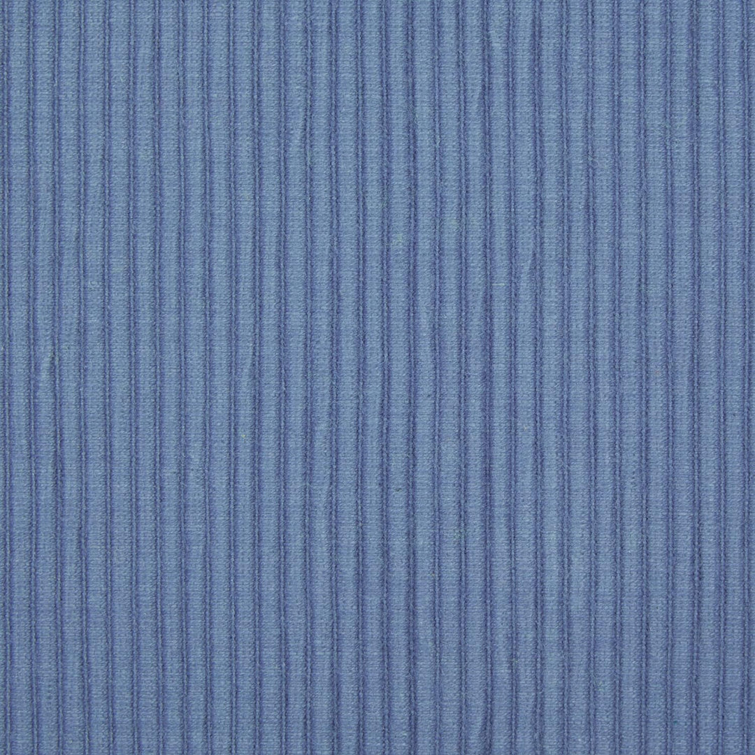 DII Platzdeckchen-Set, 100% Baumwolle, gerippt, Blau Jay, 33 x 48 cm, 6-teilig, Stonewash Blue, 13x1
