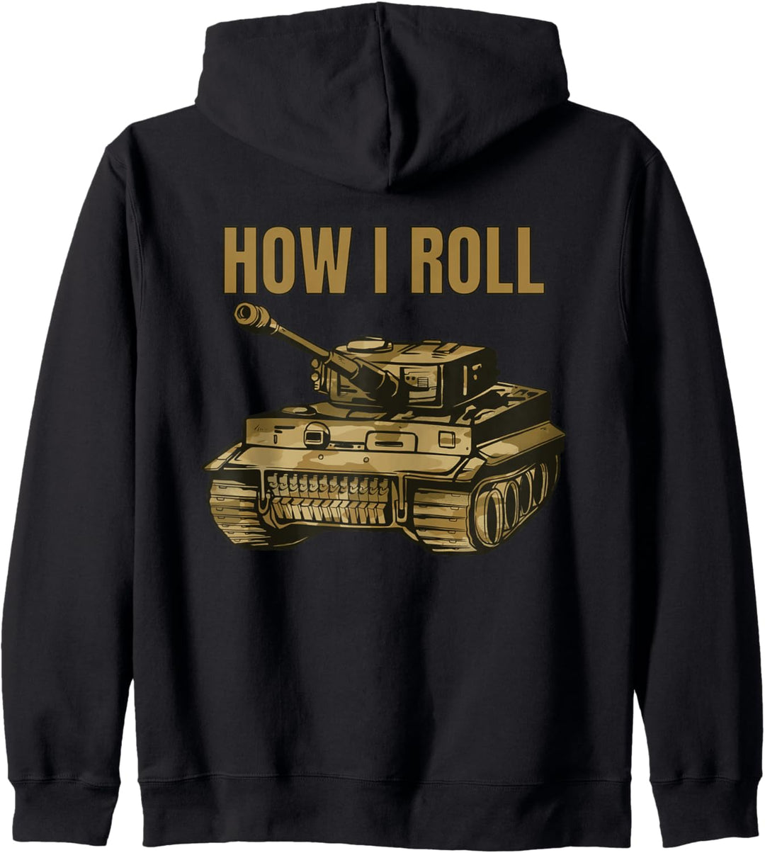 This Is How I Roll Panzer Panzerfahrer Militär WW2 Kapuzenjacke