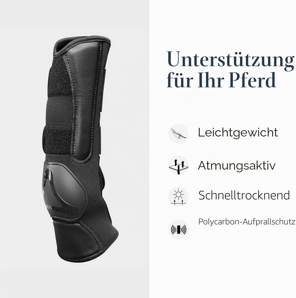 LeMieux Paar Stiefel M Schwarz, M Schwarz