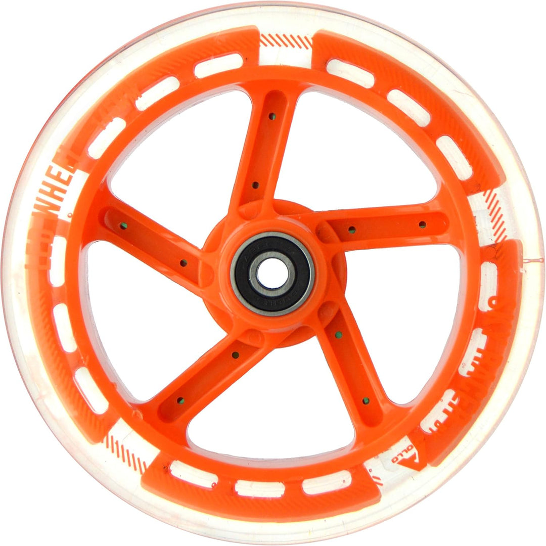 Apollo City Scooter 145mm Ersatzräderset Pro Wheels - ABEC 7 Kugellager, Roller Rad Ersatz-Räder pas