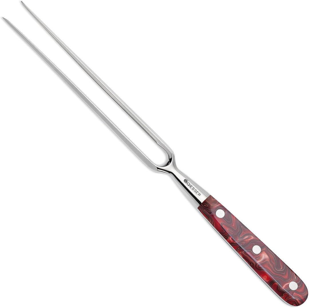 GIESSER seit 1776 - Made in Germany - PremiumCut, Red Diamond, Tranchier Set 2 teilig, Kochmesser 20