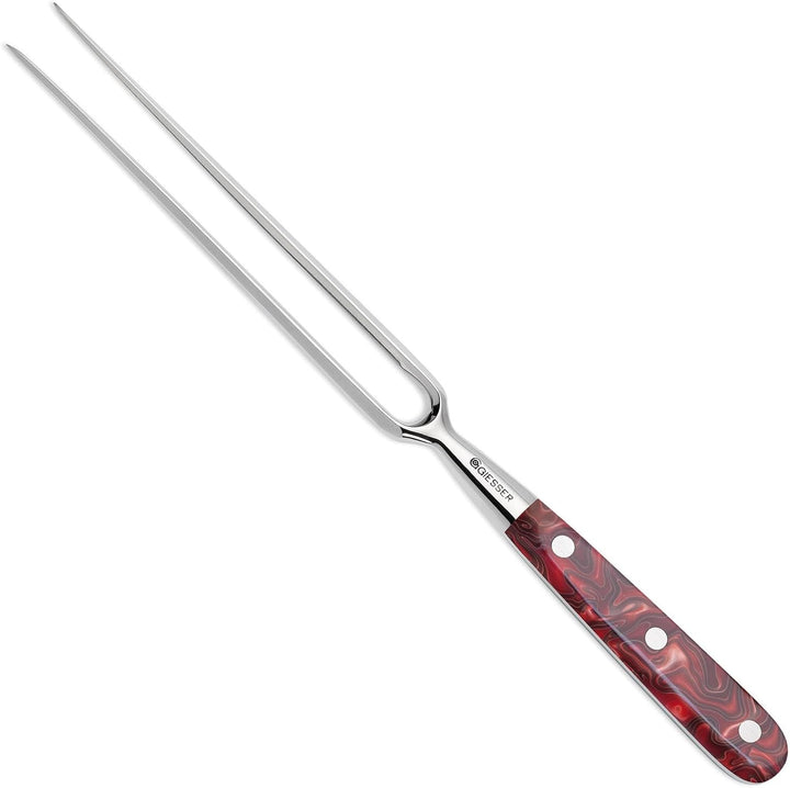 GIESSER seit 1776 - Made in Germany - PremiumCut, Red Diamond, Tranchier Set 2 teilig, Kochmesser 20