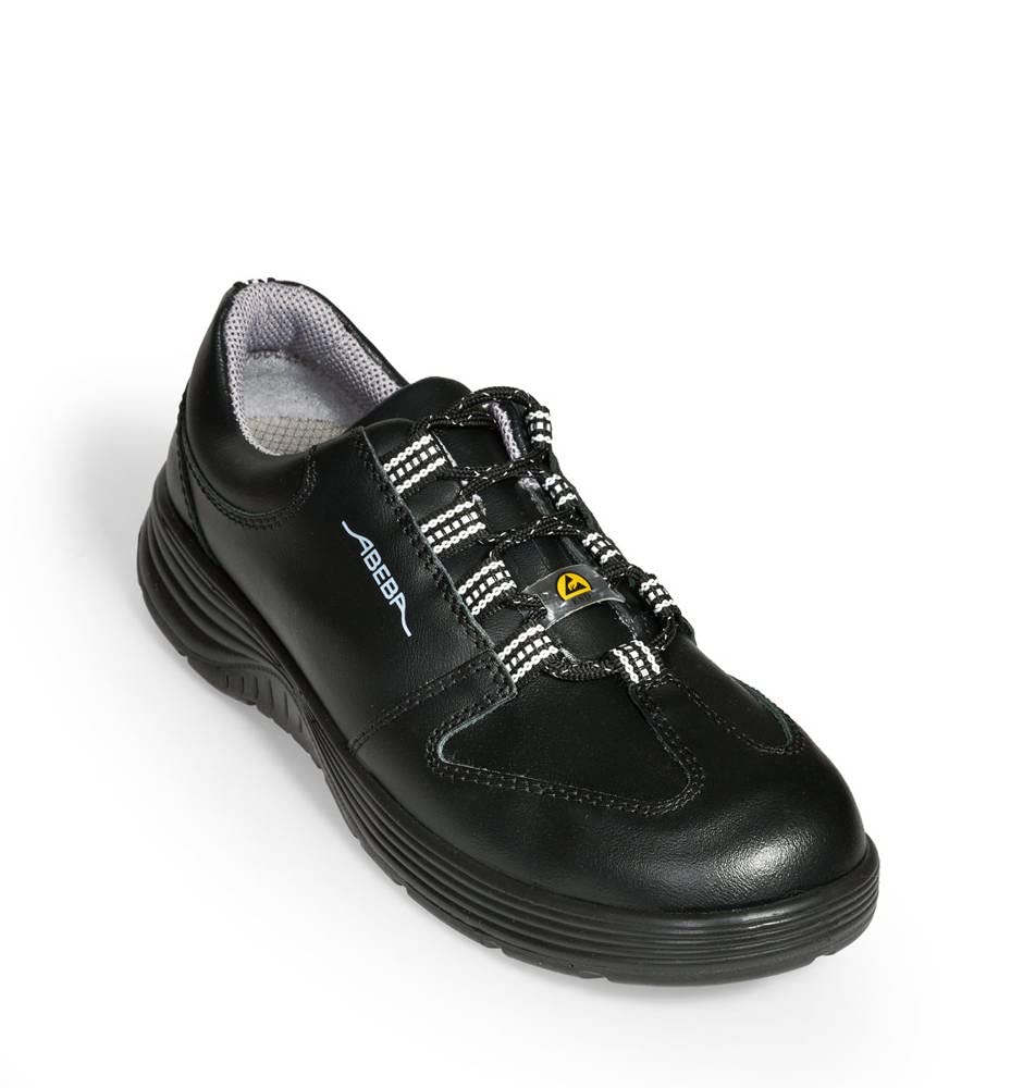 ABEBA 7131874 X-LIGHT ESD Niedriger Schuh, S3, SRC, Schwarz, Grösse 47 47 EU, 47 EU