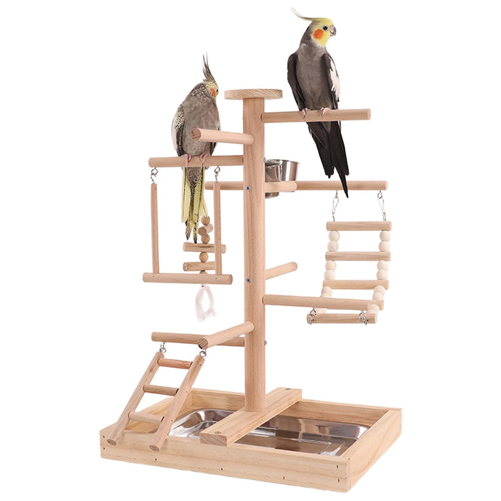 Vogelspielplatz Wellensittich Spielplatz Spielzeug, Grosser Vogel Spielplatz mit Schaukel Sitzstange