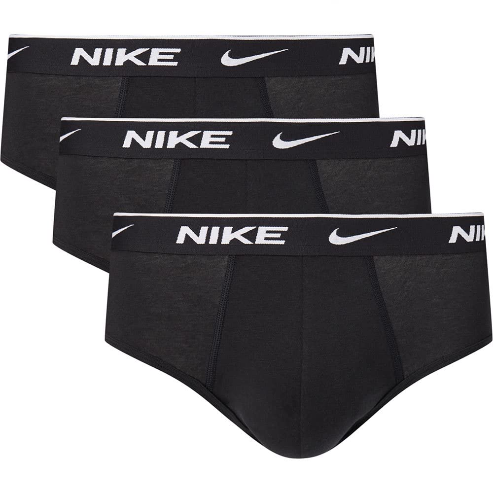 Nike Herren Briefe Unterhose, Nero
