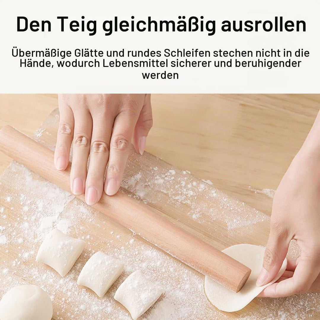10 Stück Nudelherstellungs Set, Mit Ravioli-Stempel &amp; Gnocchi-Brett | Inkl. Nudelholz, Teigschneider