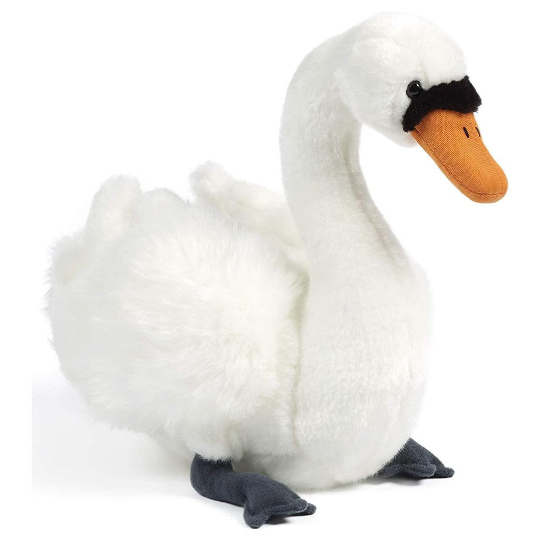 Living Nature Stofftier - Grosser Schwan (27cm) Schwan (27
