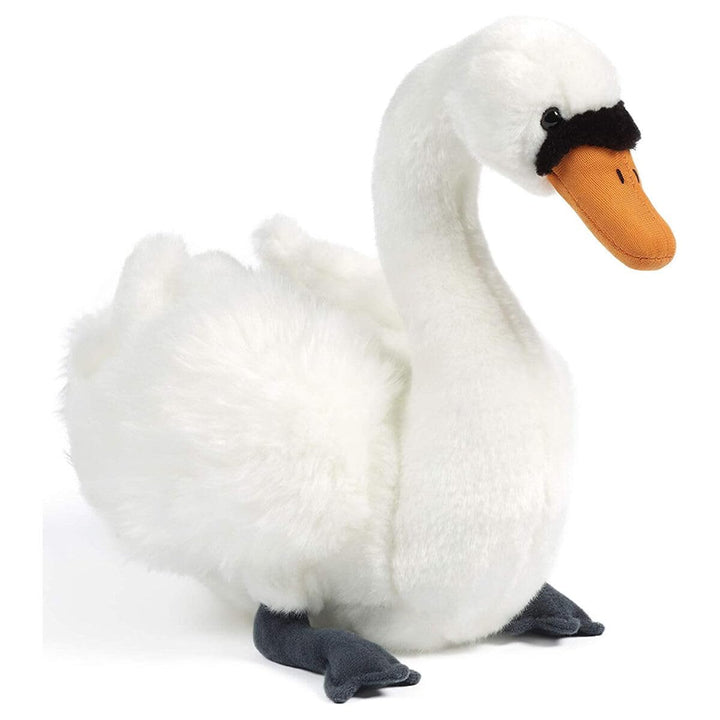 Living Nature Stofftier - Grosser Schwan (27cm) Schwan (27