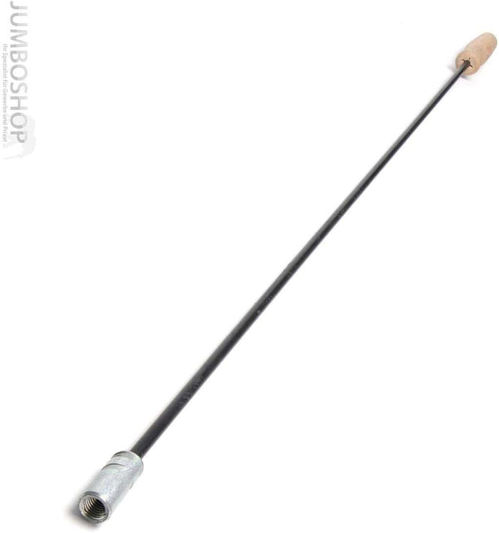 HOLZBRINK Schubstange Kesselstab STARR Holzgriff M12 Länge 100cm + 40 mm Heizkesselbürste Kesselbürs