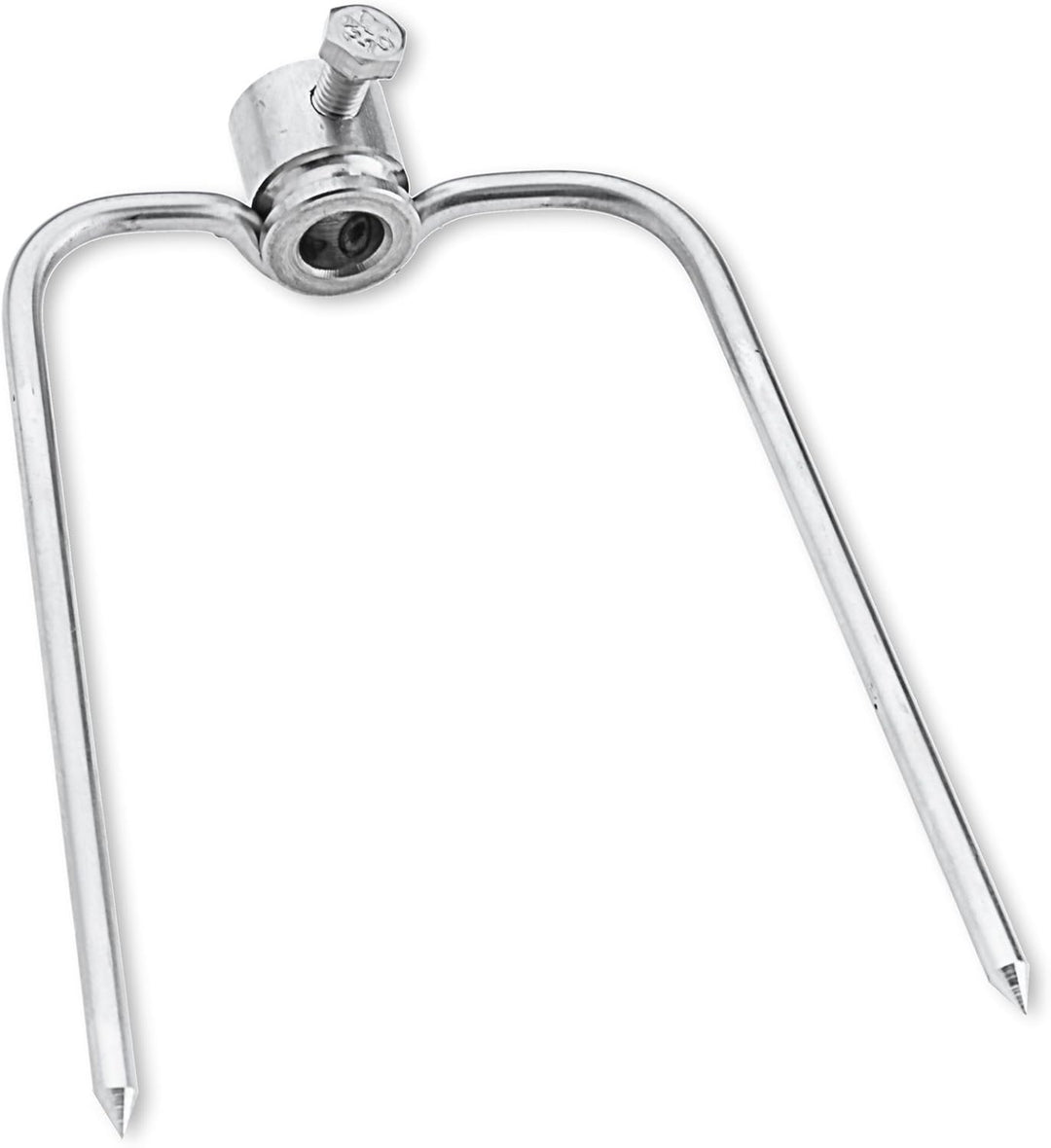 Rotisserie Set 100cm aus Europäischem Edelstahl, Grillspiess, Drehspiess