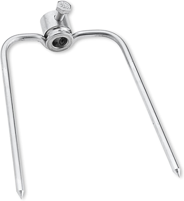Rotisserie Set 100cm aus Europäischem Edelstahl, Grillspiess, Drehspiess