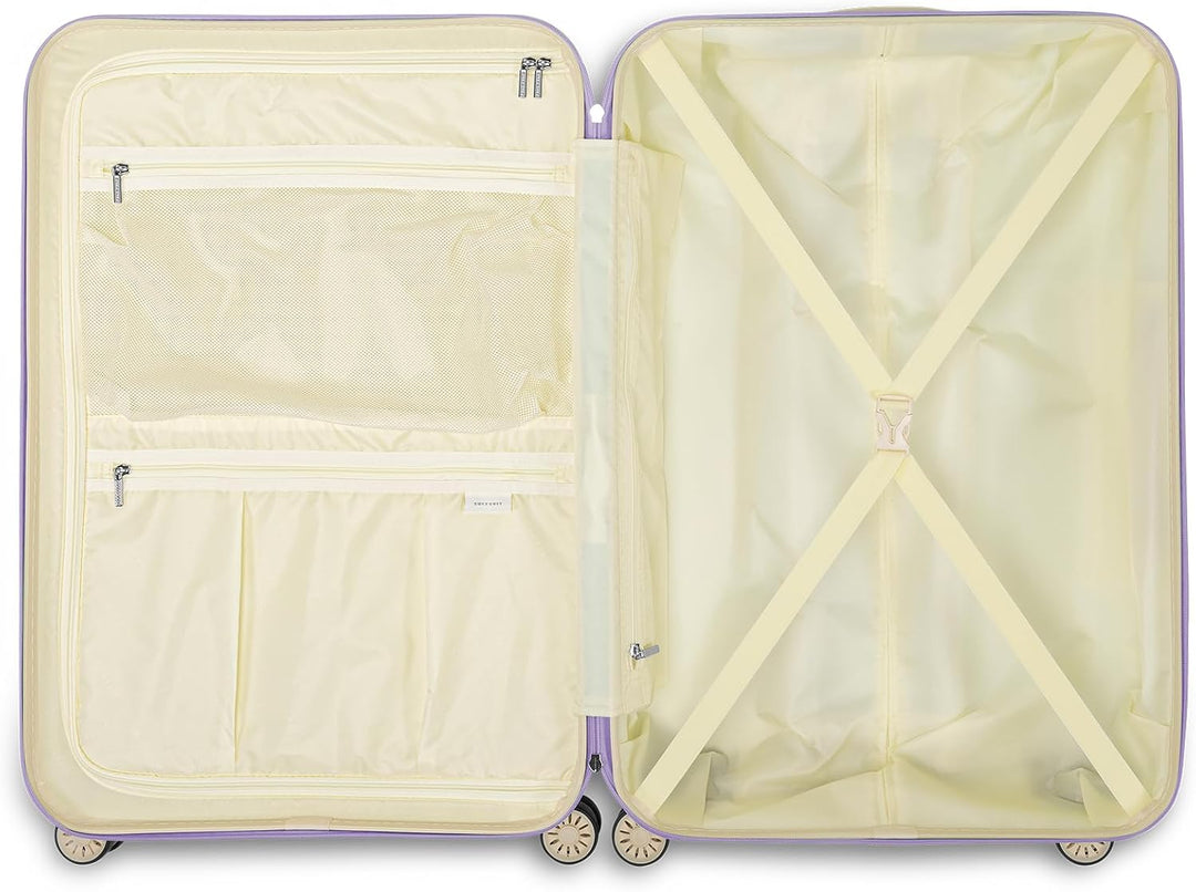 SUITSUIT Koffer Gross 76 cm - Hartschalen Reisekoffer mit Rollen - TSA-Schloss - 94 L - Fabulous Fif